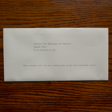 Load image into Gallery viewer, Flags for Edinburgh Proposal — Limited Edition Print by Peter Liversidge