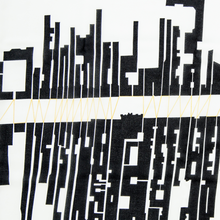 Load image into Gallery viewer, SING SIGN — Silk Scarf by Hanna Tuulikki