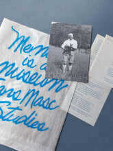 Load image into Gallery viewer, Trans Masc Studies: Memory is a Museum Artist Book

