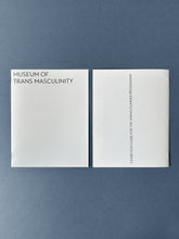 Load image into Gallery viewer, Trans Masc Studies: Memory is a Museum Artist Book
