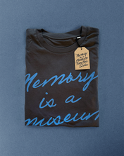 Load image into Gallery viewer, Trans Masc Studies: Memory is a Museum T-Shirt
